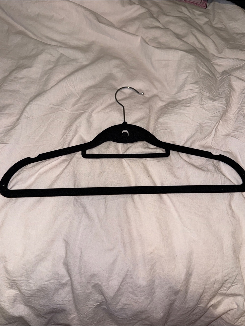 Black Velvet Non-Slip Multi-Purpose Hanger Pack of 7